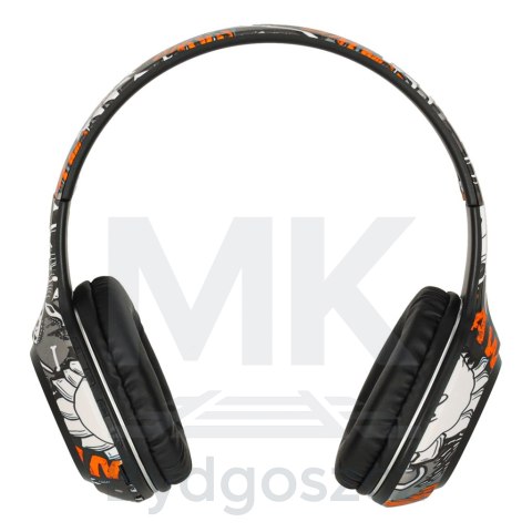 Słuchawki bezprzewodowe nauszne Bluetooth Gaming Sport czarne Słuchawki bezprzewodowe nauszne Bluetooth Gaming Sport czarne