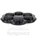 Tarcza bokserska treningowa na ścianę trenażer muzyka LED USB rękawice