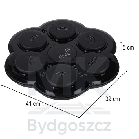 Tarcza bokserska treningowa na ścianę trenażer muzyka LED USB rękawice Tarcza bokserska treningowa na ścianę trenażer muzyka LED USB rękawice