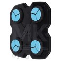 Tarcza bokserska treningowa na ścianę trenażer muzyka LED USB rękawice