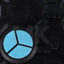 Tarcza bokserska treningowa na ścianę trenażer muzyka LED USB rękawice