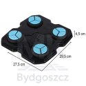 Tarcza bokserska treningowa na ścianę trenażer muzyka LED USB rękawice