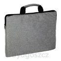Torba na laptopa 15,6 cali etui pokrowiec teczka damska męska szara