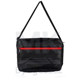 Torba na laptopa 15,6 cali etui pokrowiec z paskiem teczka damska męska czarna