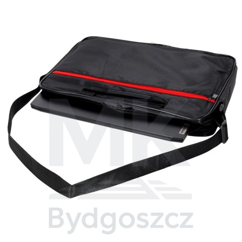 Torba na laptopa 15,6 cali etui pokrowiec z paskiem teczka damska męska czarna Torba na laptopa 15,6 cali etui pokrowiec z paskiem teczka damska męska czarna