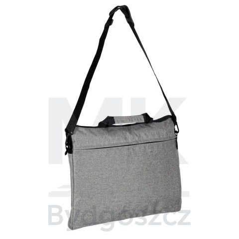 Torba na laptopa 15,6 cali etui pokrowiec z paskiem teczka damska męska mocna szara Torba na laptopa 15,6 cali etui pokrowiec z paskiem teczka damska męska mocna szara