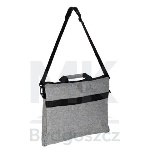 Torba na laptopa 15,6 cali etui pokrowiec z paskiem teczka damska męska mocna szara Torba na laptopa 15,6 cali etui pokrowiec z paskiem teczka damska męska mocna szara