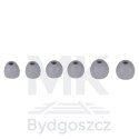 Zatyczki do uszu stopery silikonowe wyciszające redukcja szumów zestaw 3 rozmiary