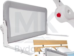 Barierka osłona ochronna do łóżka otwierana 200 cm szara