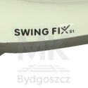 Jeździk grawitacyjny LED Swing FIX S1 skuter z rączką szary max 65kg