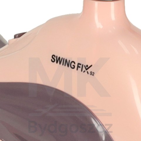 Jeździk grawitacyjny LED Swing FIX S2 skuter z rączką fioletowy max 100kg Jeździk grawitacyjny LED Swing FIX S2 skuter z rączką fioletowy max 100kg
