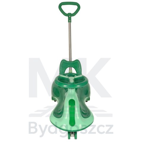Jeździk grawitacyjny LED Swing FIX S2 skuter z rączką zielony max 100kg Jeździk grawitacyjny LED Swing FIX S2 skuter z rączką zielony max 100kg