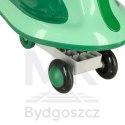 Jeździk grawitacyjny LED Swing FIX S2 skuter z rączką zielony max 100kg