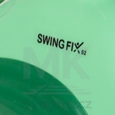 Jeździk grawitacyjny LED Swing FIX S2 skuter z rączką zielony max 100kg Jeździk grawitacyjny LED Swing FIX S2 skuter z rączką zielony max 100kg