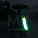 Jeździk grawitacyjny LED Swing FIX S2 skuter z rączką zielony max 100kg