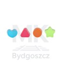 Kostka edukacyjna sorter z pianinkiem krokodyl 4w1