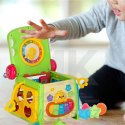 Kostka edukacyjna sorter z pianinkiem krokodyl 4w1