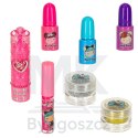 Kuferek zestaw kosmetyków do makijażu i paznokci makeup kosmetyki cienie lakiery walizka