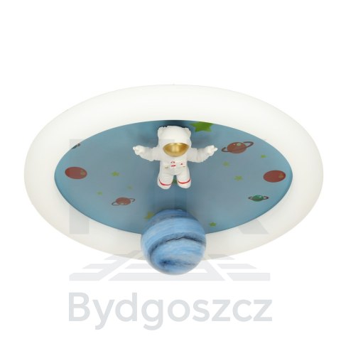 Lampa LED sufitowa plafon do pokoju dziecięcego ściemniana LUMELA + pilot astronauta Lampa LED sufitowa plafon do pokoju dziecięcego ściemniana LUMELA + pilot astronauta