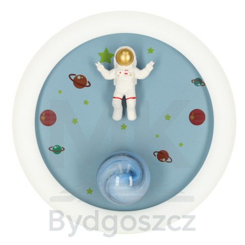 Lampa LED sufitowa plafon do pokoju dziecięcego ściemniana LUMELA + pilot astronauta Lampa LED sufitowa plafon do pokoju dziecięcego ściemniana LUMELA + pilot astronauta