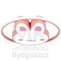 Lampa LED sufitowa plafon do pokoju dziecięcego ściemniana LUMELA + pilot króliczek