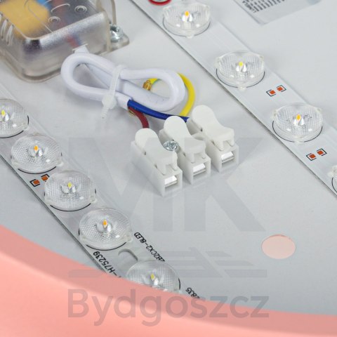 Lampa LED sufitowa plafon do pokoju dziecięcego ściemniana LUMELA + pilot króliczek Lampa LED sufitowa plafon do pokoju dziecięcego ściemniana LUMELA + pilot króliczek