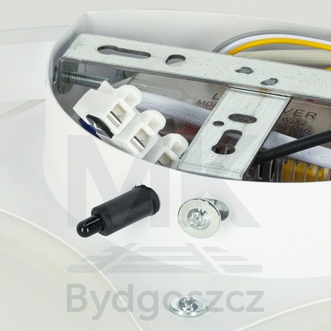 Lampa LED sufitowa plafon do pokoju dziecięcego ściemniana LUMELA + pilot księżyc biała Lampa LED sufitowa plafon do pokoju dziecięcego ściemniana LUMELA + pilot księżyc biała