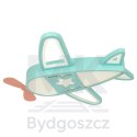 Lampa LED sufitowa plafon do pokoju dziecięcego ściemniana LUMELA + pilot samolot