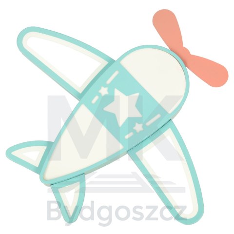Lampa LED sufitowa plafon do pokoju dziecięcego ściemniana LUMELA + pilot samolot Lampa LED sufitowa plafon do pokoju dziecięcego ściemniana LUMELA + pilot samolot