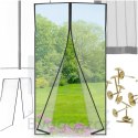 Moskitiera siatka magnetyczna LUARO na drzwi solidna mocny magnes 100x210cm