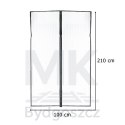 Moskitiera siatka magnetyczna LUARO na drzwi solidna mocny magnes 100x210cm