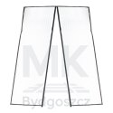 Moskitiera siatka magnetyczna LUARO na drzwi solidna mocny magnes 110x220cm
