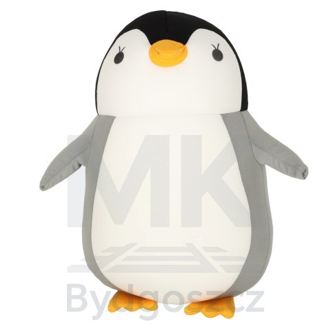 Poduszka podróżna 2w1 rogal pod kark do samochodu samolotu maskotka pingwin Poduszka podróżna 2w1 rogal pod kark do samochodu samolotu maskotka pingwin