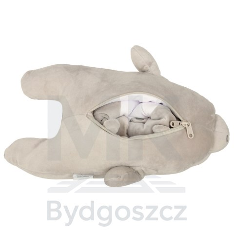 Poduszka podróżna 2w1 rogal pod kark do samolotu samochodu maskotka miś Poduszka podróżna 2w1 rogal pod kark do samolotu samochodu maskotka miś