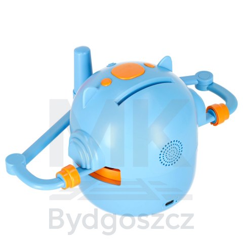 Robot edukacyjny interaktywny nauka rysowania pisania zestaw fiszki mazaki niebieski Robot edukacyjny interaktywny nauka rysowania pisania zestaw fiszki mazaki niebieski