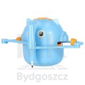 Robot edukacyjny interaktywny nauka rysowania pisania zestaw fiszki mazaki niebieski
