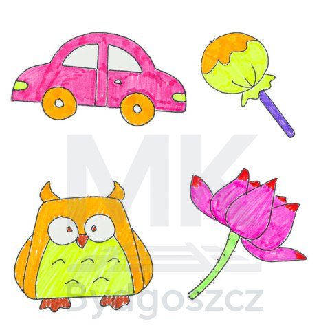 Robot edukacyjny interaktywny nauka rysowania pisania zestaw fiszki mazaki różowy Robot edukacyjny interaktywny nauka rysowania pisania zestaw fiszki mazaki różowy