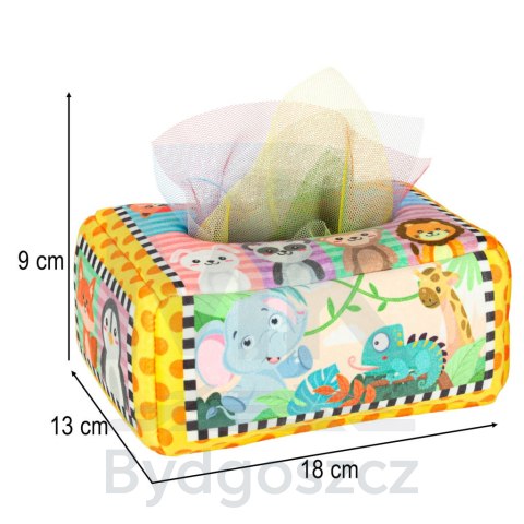 Sorter pudełko z chusteczkami sensoryczne montessori pluszowe cyfry litery Sorter pudełko z chusteczkami sensoryczne montessori pluszowe cyfry litery