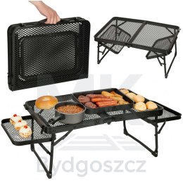 Stół stolik turystyczny LUARO kempingowy cateringowy składany 87 x 60 x 40 x 27 cm