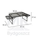 Stół stolik turystyczny LUARO kempingowy cateringowy składany 87 x 60 x 40 x 27 cm