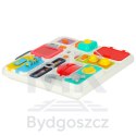 Tablica manipulacyjna sensoryczna montessori kuchnia zegar światło dźwięk