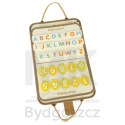Tablica manipulacyjna sensoryczna montessori walizka dinozaury