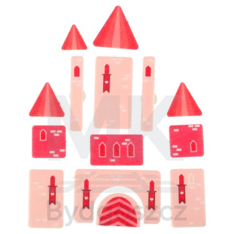 Tablica manipulacyjna sensoryczna montessori walizka plecak różowa Tablica manipulacyjna sensoryczna montessori walizka plecak różowa