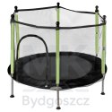 Trampolina do domu ogrodu dla dzieci siatka piłki 140cm 55inch zielona