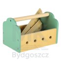 Warsztat drewniany LULILO Fikso zestaw małego majsterkowicza z narzędziami piła wkrętarka dźwięki 86cm