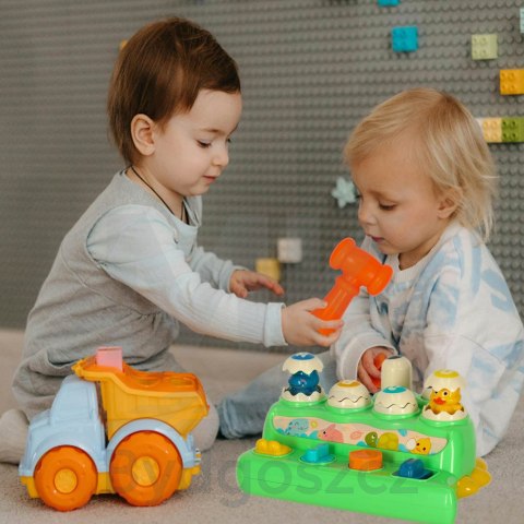 Wbijak gra zręcznościowa przebijak dinozaur wyskakujące zwierzątka Wbijak gra zręcznościowa przebijak dinozaur wyskakujące zwierzątka