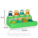 Wbijak gra zręcznościowa przebijak dinozaur wyskakujące zwierzątka