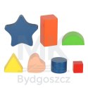 Wieża edukacyjna drewniana sorter kształty nauka liczenia 71cm XXL