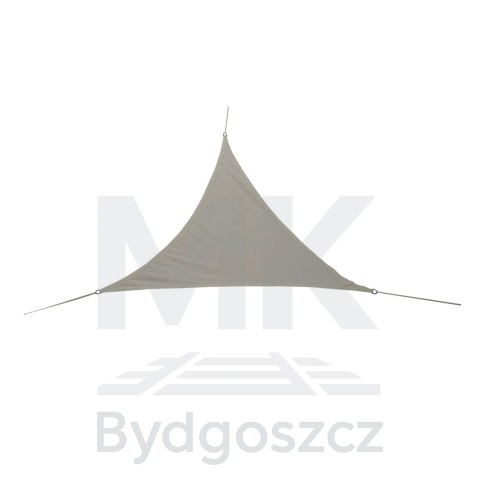 Żagiel przeciwsłoneczny LUARO ogrodowy tarasowy wodoodporny 3x3x3m trójkąt szary Żagiel przeciwsłoneczny LUARO ogrodowy tarasowy wodoodporny 3x3x3m trójkąt szary