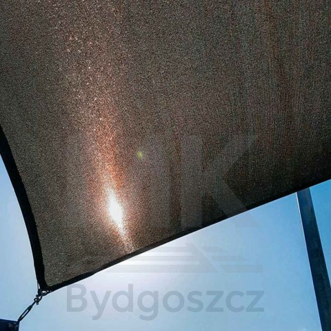 Żagiel przeciwsłoneczny LUARO ogrodowy tarasowy wodoodporny 3x3x3m trójkąt szary Żagiel przeciwsłoneczny LUARO ogrodowy tarasowy wodoodporny 3x3x3m trójkąt szary